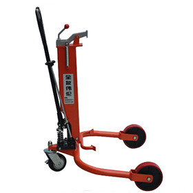 手動液壓油桶車